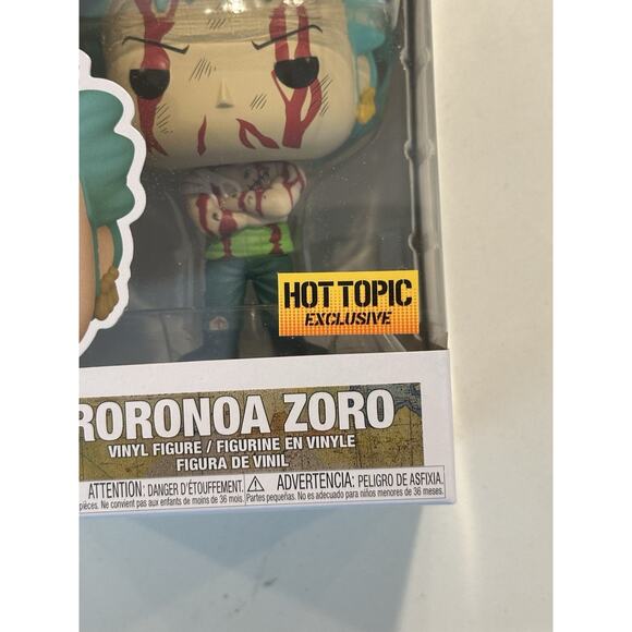 Funko Pop! One Piece Roronoa Zoro #1496 Hot Topic Exclusive #4 - Picture 2 of 8